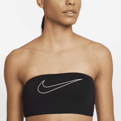 bandeau bikini zwart nike|Women's Bandeau Bikini Top .